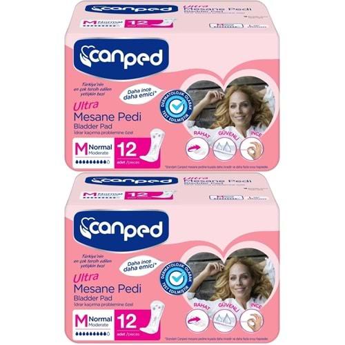 Canped Mesane Pedi Ultra M - Medium - Orta 24 Adet (2PK*12)