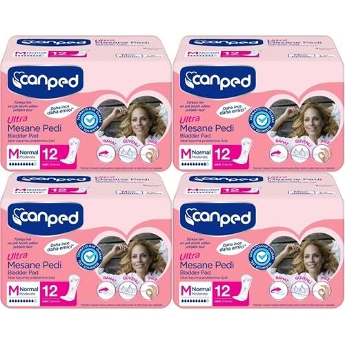 Canped Mesane Pedi Ultra M - Medium - Orta 48 Adet (4PK*12)