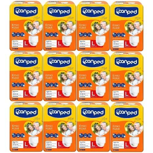 Canped Emici Külot Hasta Yetişkin Bezi XL - Ekstra Büyük - Extra Large 96 Adet