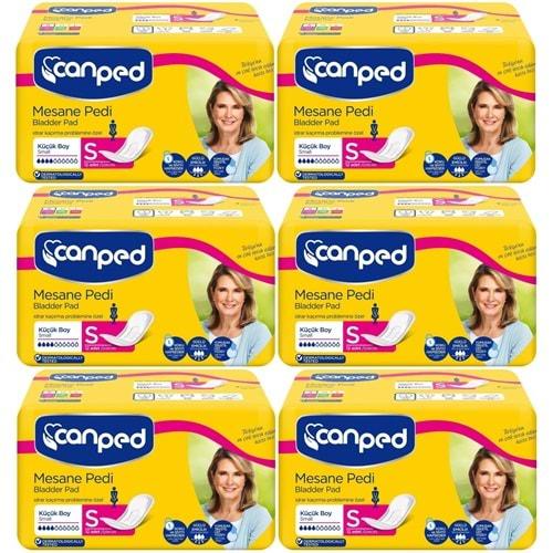 Canped Mesane Pedi Klasik S-Küçük Boy 72 Adet