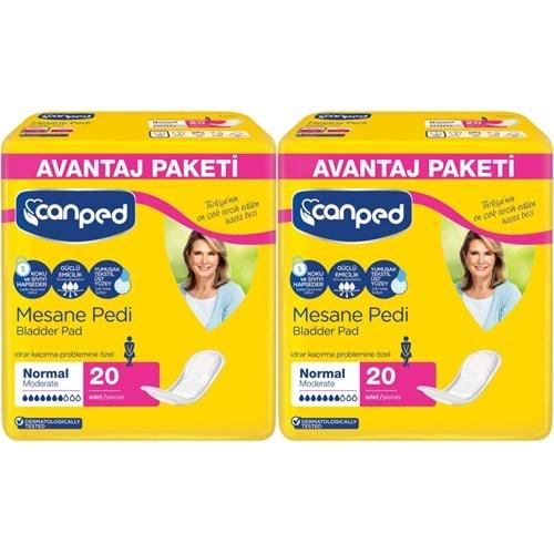 Canped Mesane Pedi Avantaj Pk Klasik M-Orta Boy Normal 40 Adet