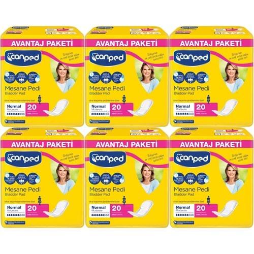 Canped Mesane Pedi Avantaj Pk Klasik M-Orta Boy Normal 120 Adet