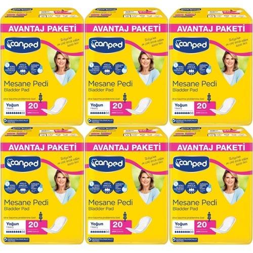 Canped Mesane Pedi Avantaj Pk Klasik L-Büyük Boy Yoğun 120 Adet