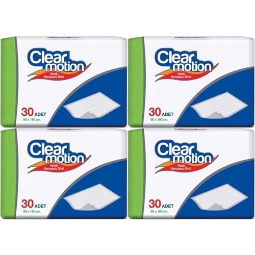 Clearmotion Hasta Yatak Koruyucu 90*180CM 120 Adet (4PK*30)