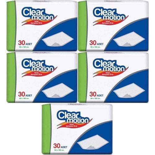 Clearmotion Hasta Yatak Koruyucu 90*180CM 150 Adet (5PK*30)