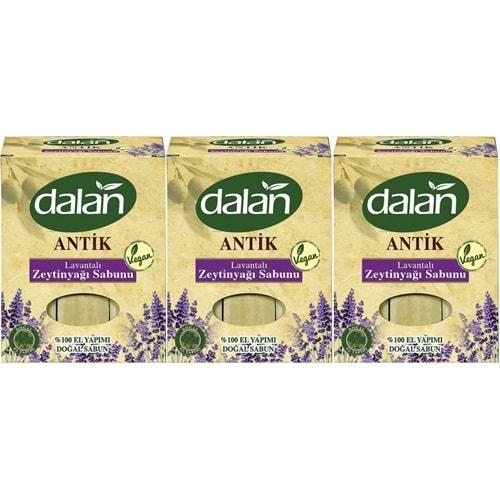 Dalan Antik Defneli Zeytinyağı Sabunu 900GR Lavantalı (3 Lü Set)