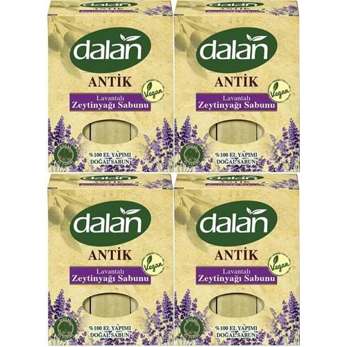 Dalan Antik Defneli Zeytinyağı Sabunu 900GR Lavantalı (4 Lü Set)