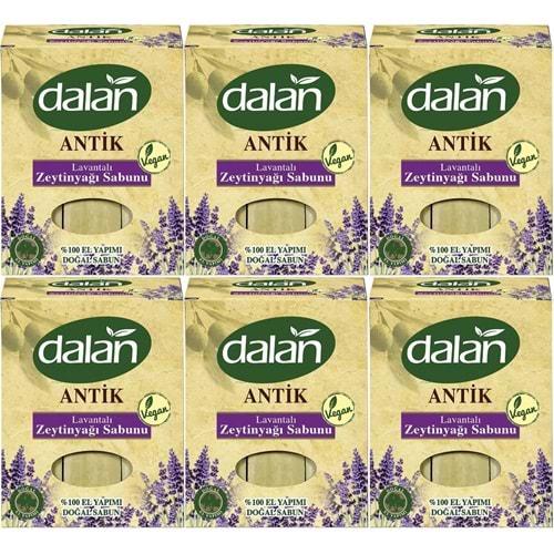 Dalan Antik Defneli Zeytinyağı Sabunu 900GR Lavantalı (6 Lı Set)