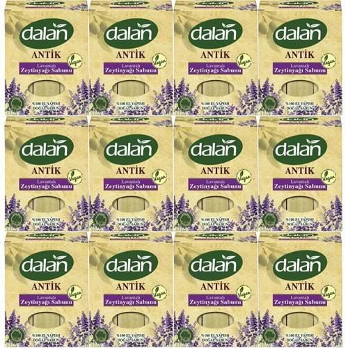 Dalan Antik Defneli Zeytinyağı Sabunu 900GR Lavantalı (12 Li Set)