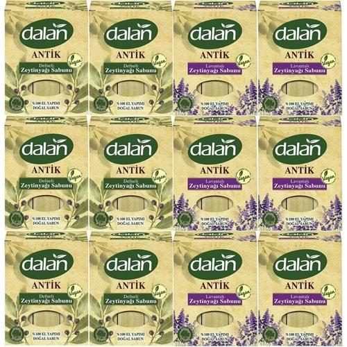 Dalan Antik Defneli Zeytinyağı Sabunu 900GR (Klasik & Lavantalı) (Karma 12 Li Set)