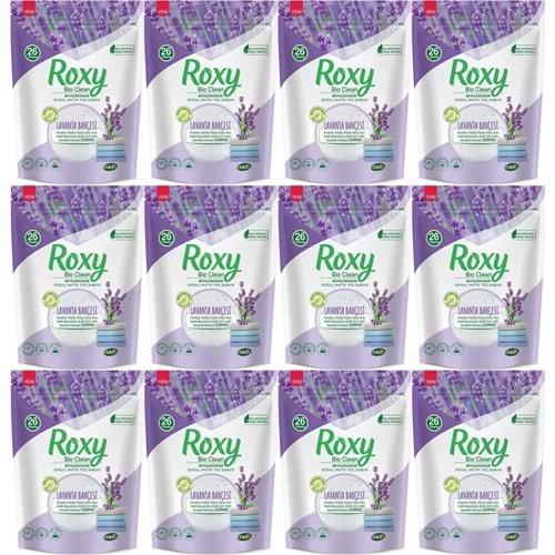 Dalan Roxy Bio Clean Matik Sabun Tozu 800GR Lavanta Bahçesi (12 Li Set) (312 Yıkama)