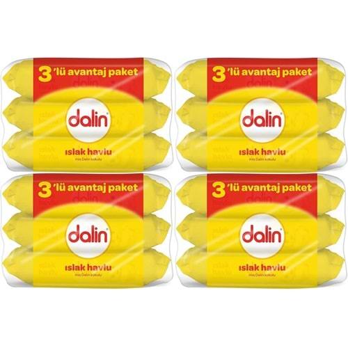 Dalin Islak Havlu Mendil Klasik 56 Yaprak 12 Li Set (672 Yaprak)