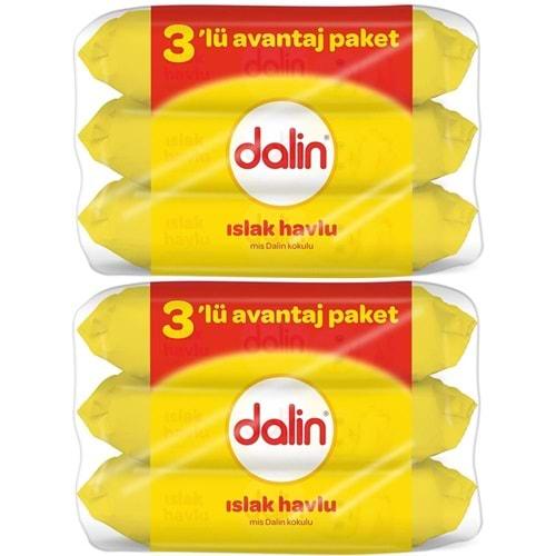 Dalin Islak Havlu Mendil Klasik 56 Yaprak 6 Lı Set (336 Yaprak)