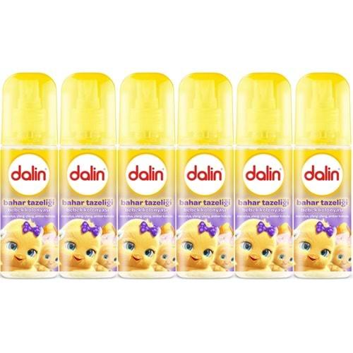 Dalin Bebek Kolonyası 150ML Bahar Tazeliği (Manolya-Ylang,Ylang-Amber Kokulu) (6 Lı Set)