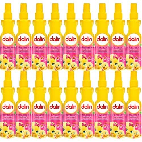 Dalin Kolay Saç Tarama Spreyi 200ML Badem Özlü (18 Li Set)
