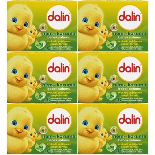 Dalin Bebek Sabunu 100GR Avakadolu (6 Lı Set)