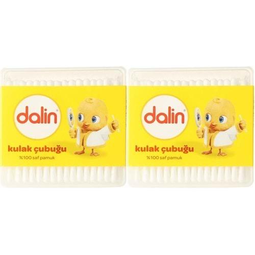 Dalin Kulak Çubuğu 100 Adet (2 Li Set)