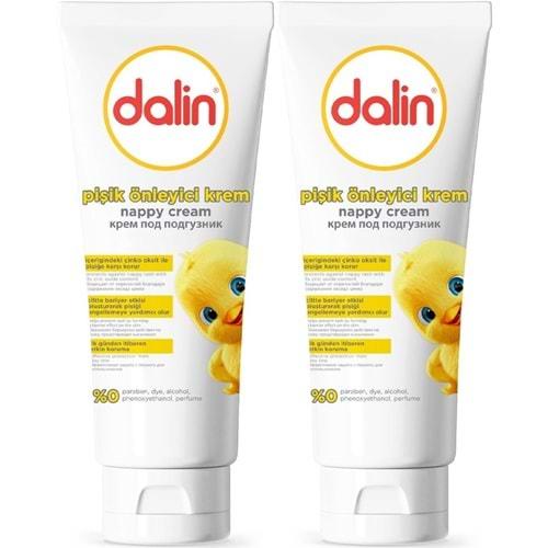 Dalin Pişik öneliyici Krem/Pişik Kremi 100ML (Bebekler İçin) (2 Li Set)