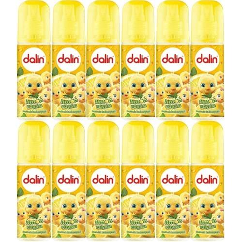 Dalin Bebek Kolonyası 150ML Limon Çiçeği (Limon-Bergomat-Papatya) (12 Li Set)