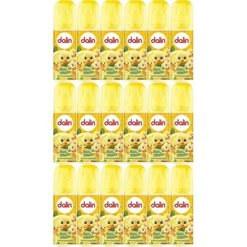Dalin Bebek Kolonyası 150ML Limon Çiçeği (Limon-Bergomat-Papatya) (18 Li Set)