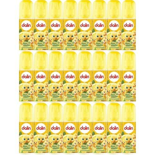 Dalin Bebek Kolonyası 150ML Limon Çiçeği (Limon-Bergomat-Papatya) (24 Lü Set)