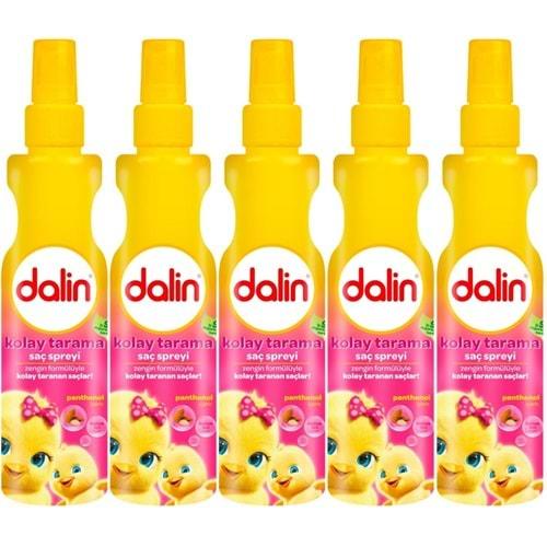 Dalin Kolay Saç Tarama Spreyi 200ML Badem Özlü (5 Li Set)