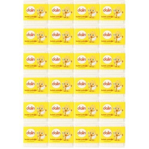 Dalin Kulak Çubuğu 100 Adet (24 Lü Set)