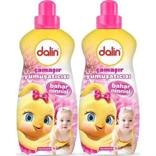 Dalin Çamaşır Yumuşatıcı 1500ML Bahar Ninnisi (2 Li Set) (Bebeklere Özel)