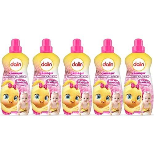Dalin Çamaşır Yumuşatıcı 1500ML Bahar Ninnisi (5 Li Set) (Bebeklere Özel)