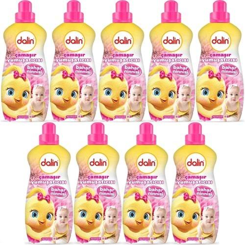 Dalin Çamaşır Yumuşatıcı 1500ML Bahar Ninnisi (9 Lu Set) (Bebeklere Özel)