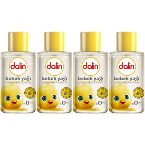 Dalin Bebek Yağı 50ML Klasik Mini (4 Lü Set)