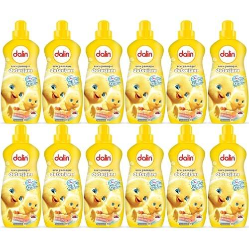 Dalin Çamaşır Deterjanı 1.5LT Bıcı Bıcı Kokulu (Hassas ve Hipoalerjenik Formül) (12 Li Set)