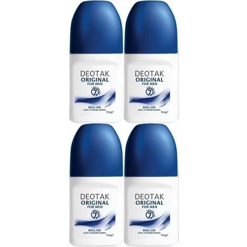 Deotak Roll-On 35ML Original (Formen/Erkek) (4 Lü Set)
