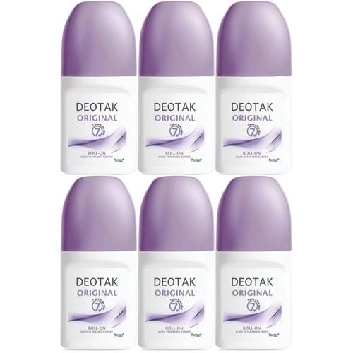 Deotak Roll-On 35ML Original (Women/Kadın) (6 Lı Set)