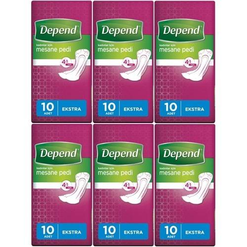 Depend Mesane Pedi Kadın Ekstra 60 Adet