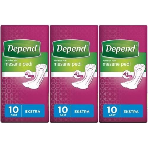 Depend Mesane Pedi Kadın Ekstra 30 Adet