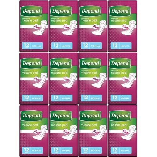 Depend Mesane Pedi Kadın Normal 144 Adet
