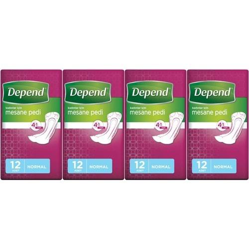 Depend Mesane Pedi Kadın Normal 48 Adet