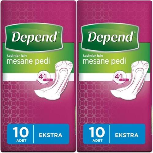 Depend Mesane Pedi Kadın Ekstra 20 Adet