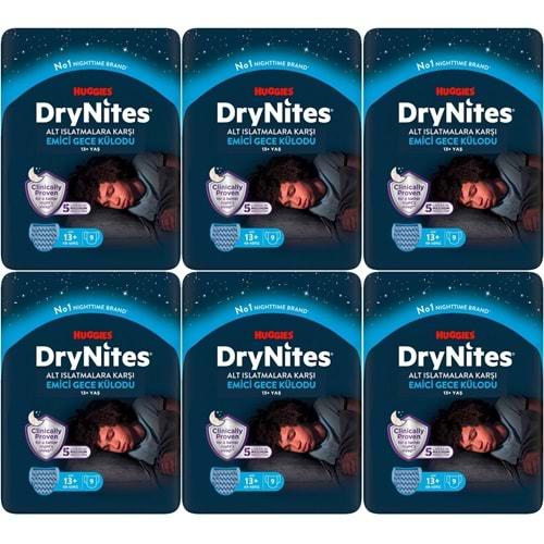 Drynites Emici Gece Külodu/Külot Bez Erkek 13+ Yaş (48-60KG) X Large 54 Adet (6PK*9)