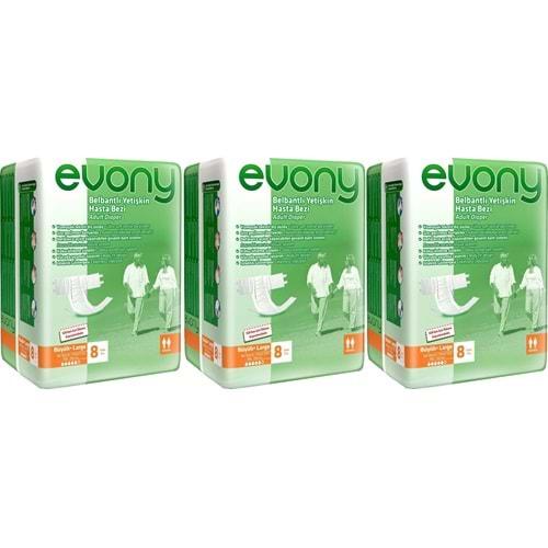 Evony Hasta Bezi Bel Bantlı Ekonomik Pk Büyük-L 24 Adet