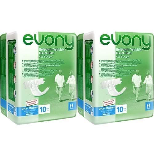 Evony Hasta Bezi Bel Bantlı Ekonomik Pk Orta - M 20 Adet