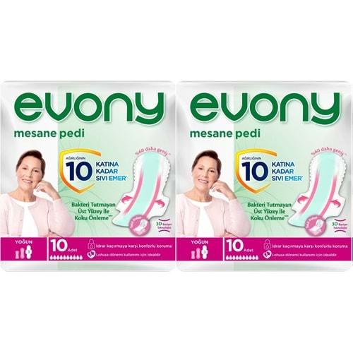 Evony Günlük Mesane Pedi Yoğun 20 Adet (2PK*10)