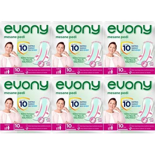 Evony Günlük Mesane Pedi Yoğun 60 Adet (6PK*10)