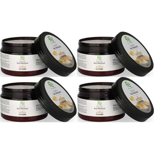 Fe Keratin Saç Maskesi 300ML (4 Lü Set)