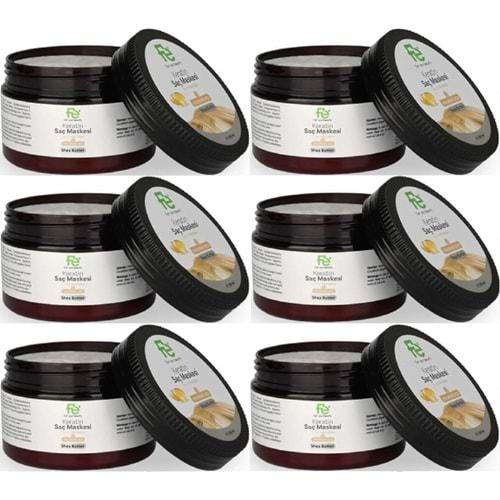 Fe Keratin Saç Maskesi 300ML (6 Lı Set)