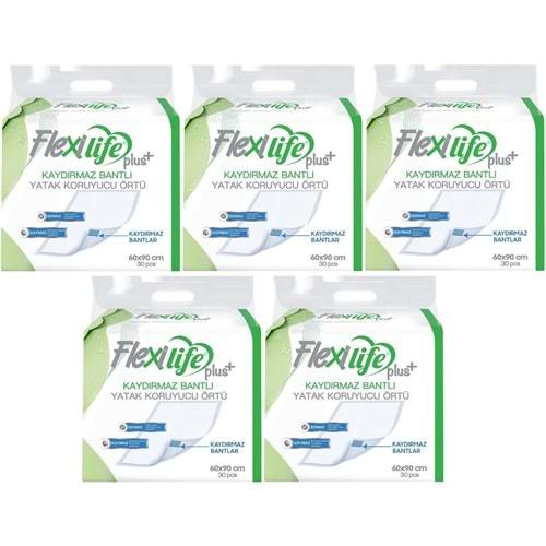 Flexi Life Hasta Alt Açma Yatak Koruyucu Örtü 60*90CM 150 Adet Kaydırmaz