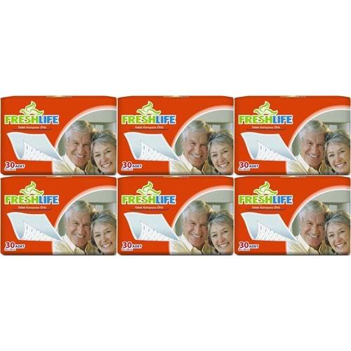 FreshLife Hasta Yatak Koruyucu 90*180CM 180 Adet (6PK*30)