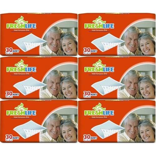 FreshLife Hasta Yatak Koruyucu 60*90CM 180 Adet (6PK*30)