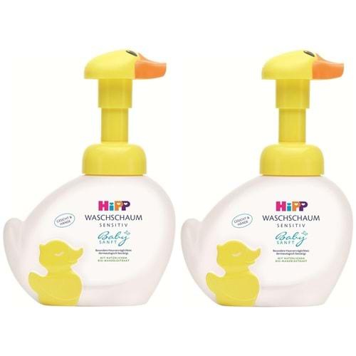 Hipp Babysanft Bebek/Çoçuk El Yıkama Köpüğü 250ML Pompalı (2 Li Set)
